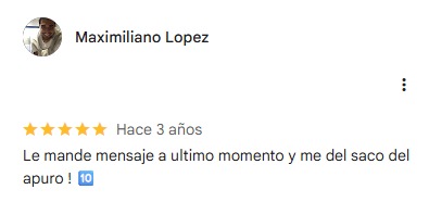 Reseña de Maximiliano Lopez